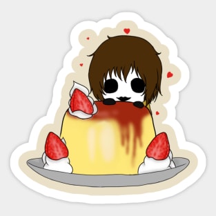 creepypasta food chibi (masky) Sticker